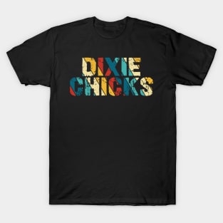 Retro Color - Dixie Chicks T-Shirt
